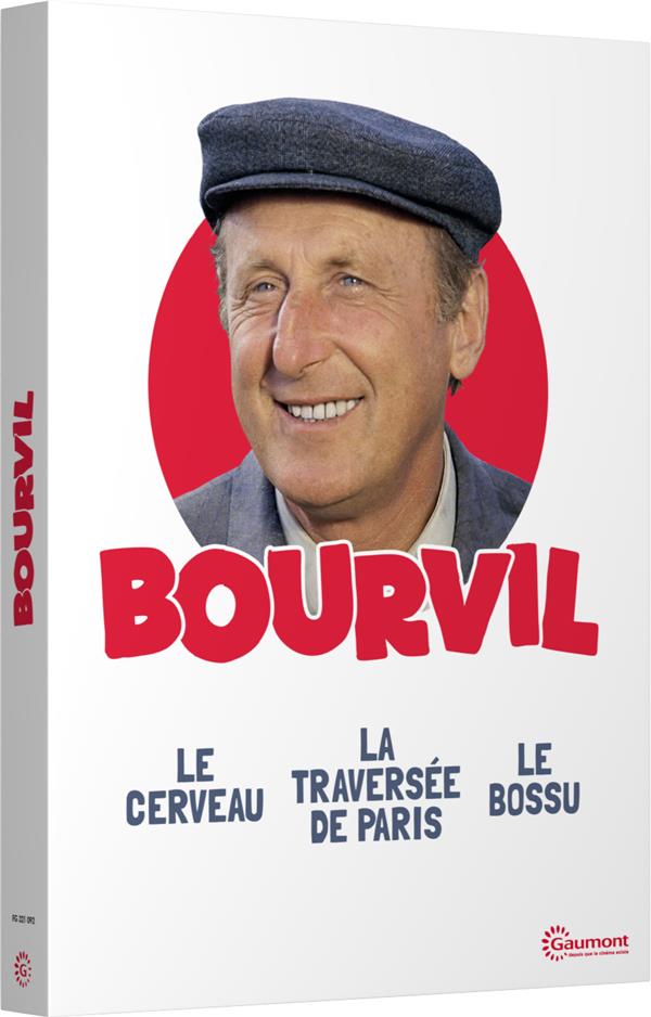 Bourvil : Le cerveau + La traversée de Paris + Le Bossu [DVD]
