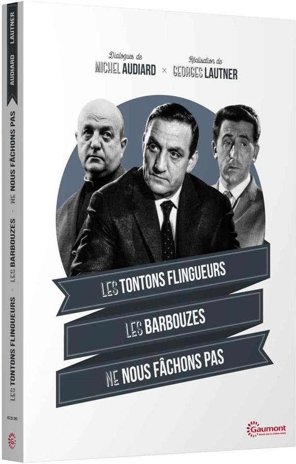 Georges Lautner / Michel Audiard : Les tontons flingueurs + Les barbouzes + Ne nous fâchons pas [DVD] - flash vidéo