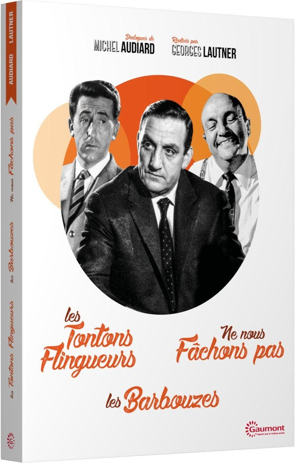 Georges Lautner / Michel Audiard : Les tontons flingueurs + Les barbouzes + Ne nous fâchons pas [DVD]
