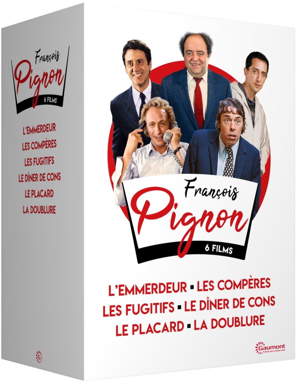 François Pignon, 6 films : L'emmerdeur + Les compères + Les fugitifs + Le dîner de cons + Le placard + La doublure [DVD]