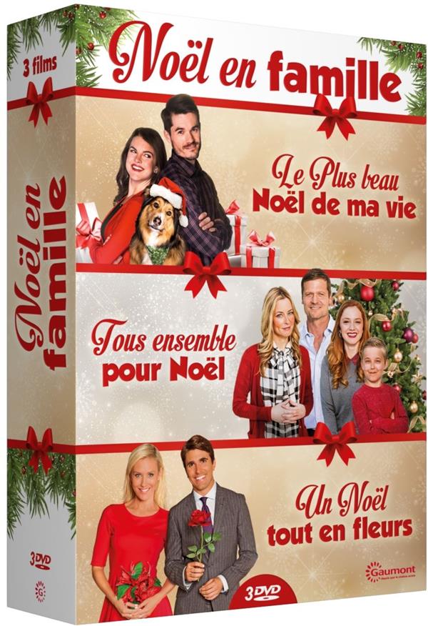 Noël en famille : Le Plus beau Noël de ma vie + Tous ensemble pour Noël + Un Noël tout en fleurs [DVD]