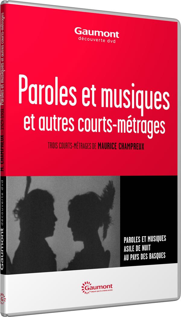 Paroles et musique et autres courts métrages [DVD] - flash vidéo