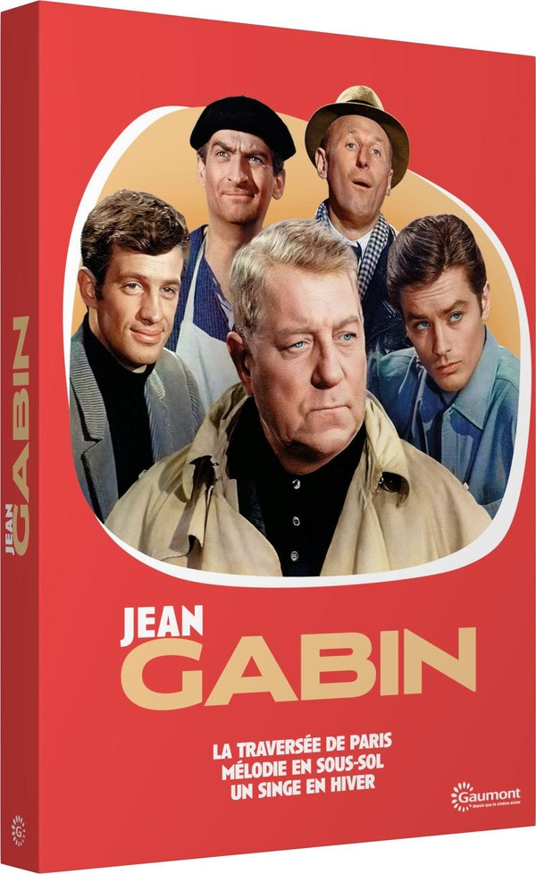 Jean Gabin - Coffret : La Traversée de Paris + Mélodie en sous-sol + Un singe en hiver [DVD]