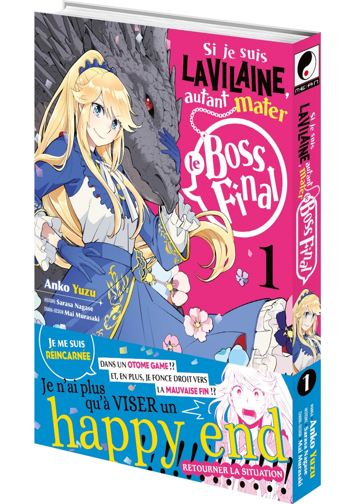 Si je suis la Vilaine, autant mater le Boss final - Tome 1 - Livre (Manga)