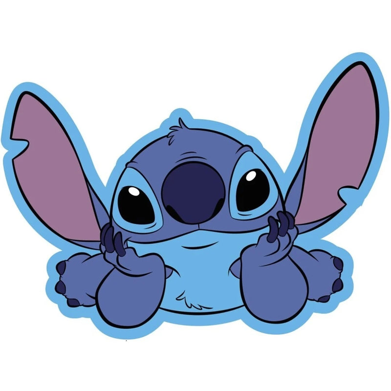 Lilo et Stitch - Coussin en Velboa en forme de Stitch
