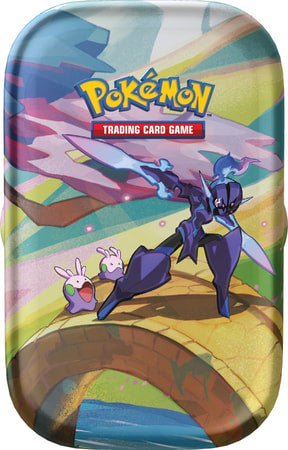 Pokémon TCG - Vibrant Paldea Mini Tin (Espathra / Goomy / Leafeon / Oricorio / Pachirisu - 1x random mini tin) - flash vidéo