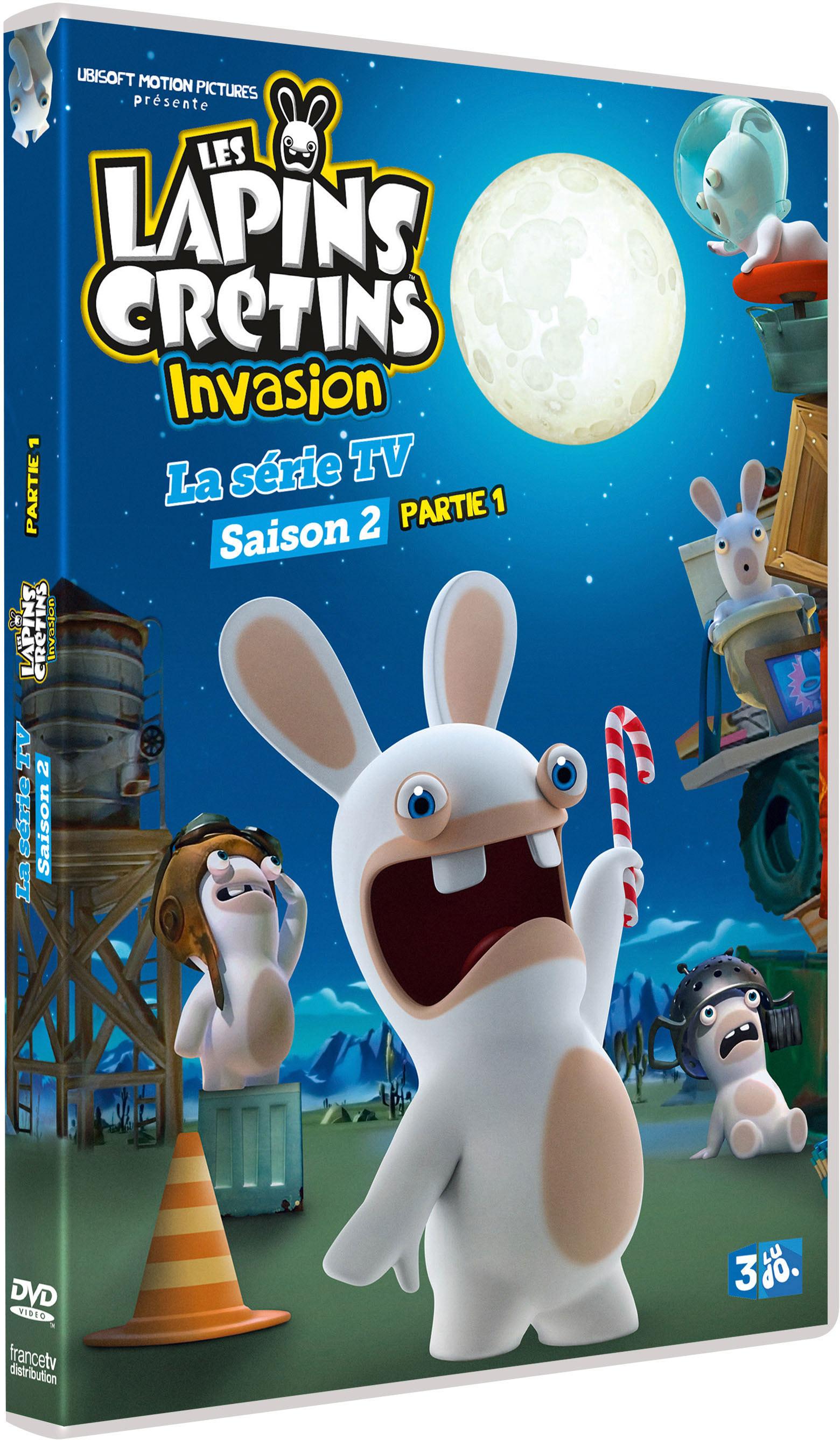 Les Lapins Crétins : Invasion - La série TV - Saison 2 - Partie 1 [DVD]