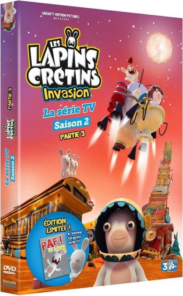 Les Lapins Crétins : Invasion - La série TV - Saison 2 - Partie 3 [DVD]