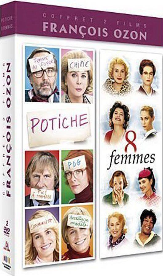 Coffret 2 films François Ozon - Potiche + 8 femmes [DVD] - flash vidéo