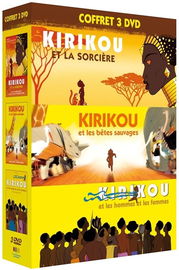 Kirikou et la sorcière + Kirikou et les bêtes sauvages + Kirikou et les hommes et les femmes [DVD]