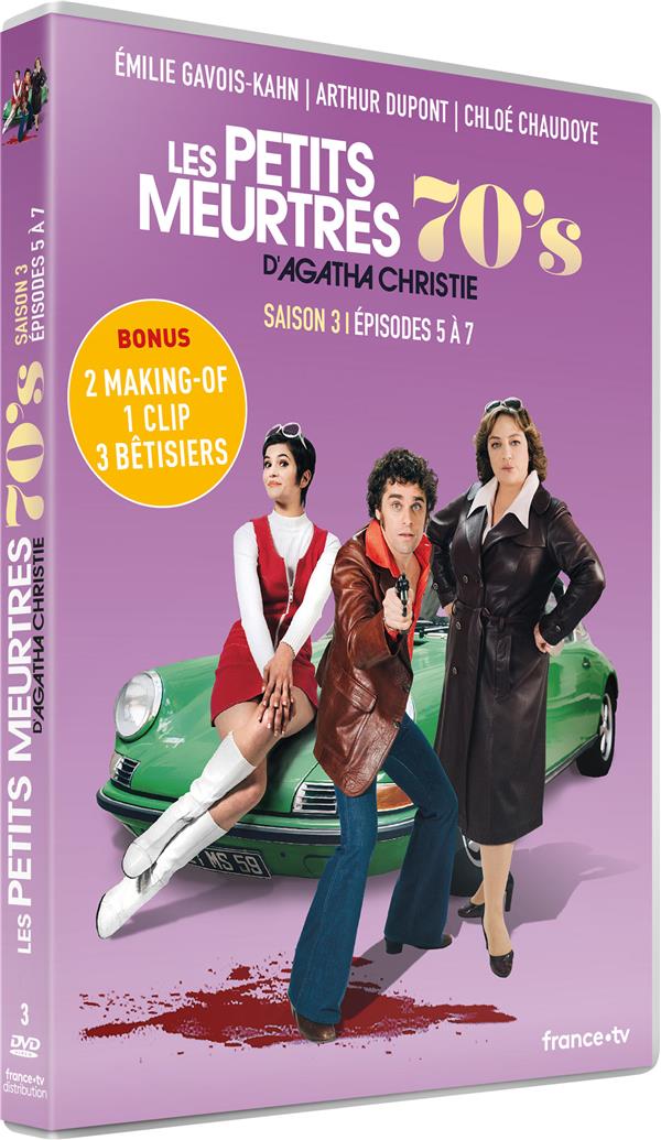 Les Petits meurtres d'Agatha Christie 70's - Saison 3 - Épisodes 5 à 7 [DVD] - flash vidéo