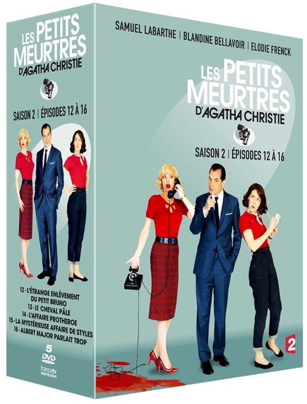Les Petits meurtres d'Agatha Christie - Saison 2 - Épisodes 12 à 16 [DVD]