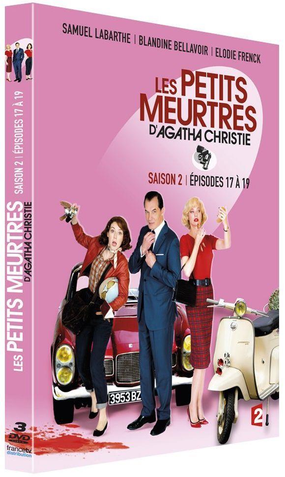 Les Petits meurtres d'Agatha Christie - Saison 2 - Épisodes 17 à 19 [DVD]