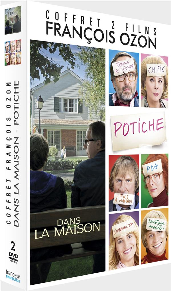 Coffret 2 films François Ozon - Dans la maison + Potiche [DVD] - flash vidéo