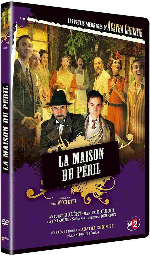 Les Petits meurtres d'Agatha Christie - Saison 1 - Épisode 04 : La maison du péril [DVD] - flash vidéo