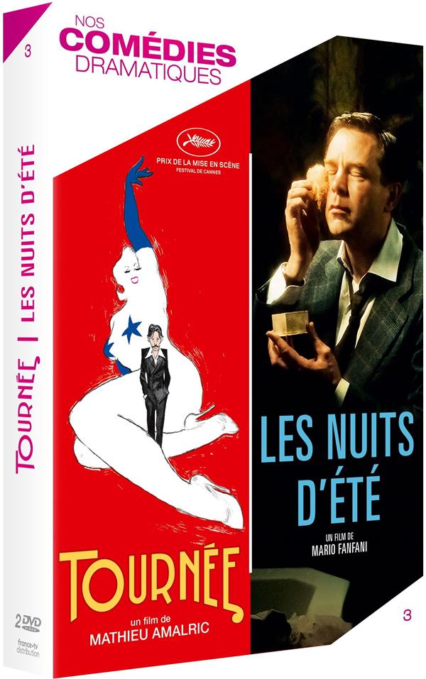 Coffret comédies dramatiques, vol. 3, 2 films : tournée ; les nuits d'été [DVD] - flash vidéo