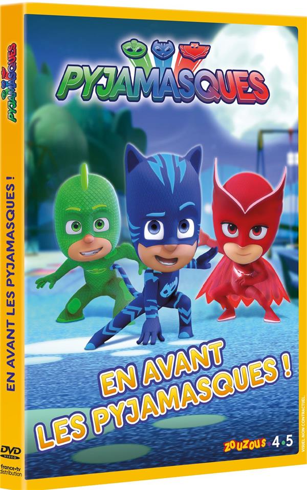 Pyjamasques - Saison 1 - Volume 2 - En avant les Pyjamasques ! [DVD]