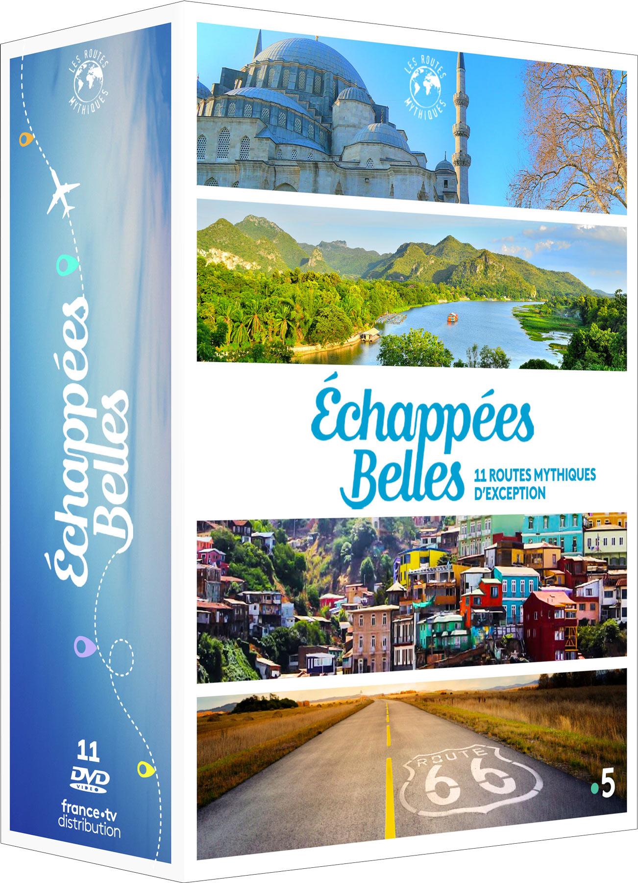 Échappées Belles - 11 routes mythiques d'exception [DVD]