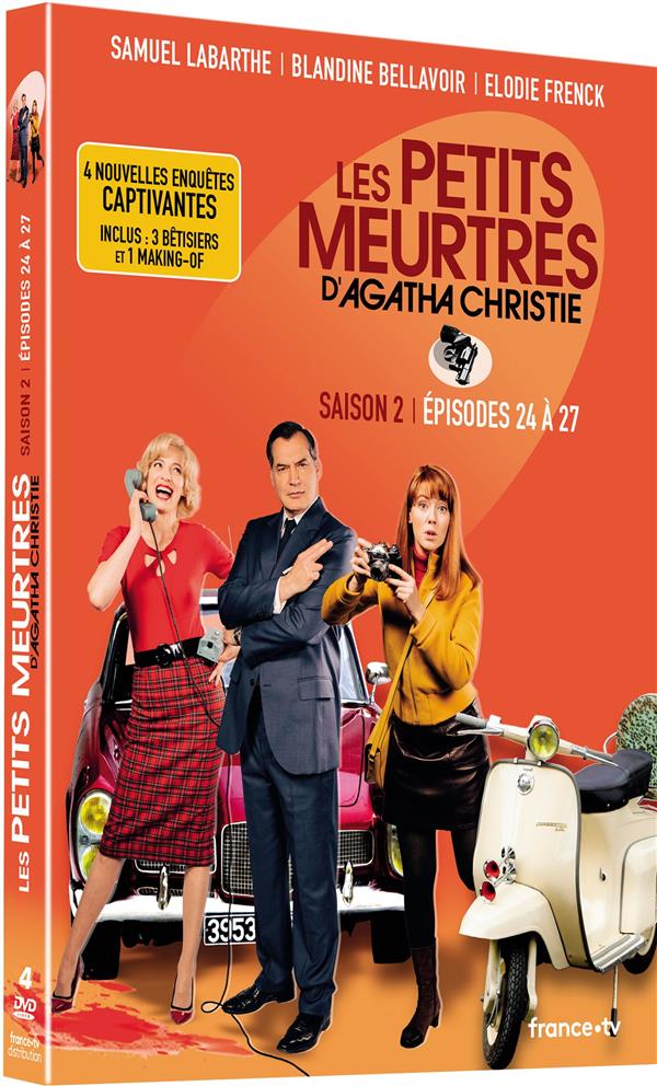 Les Petits meurtres d'Agatha Christie - Saison 2 - Épisodes 24 à 27 [DVD]