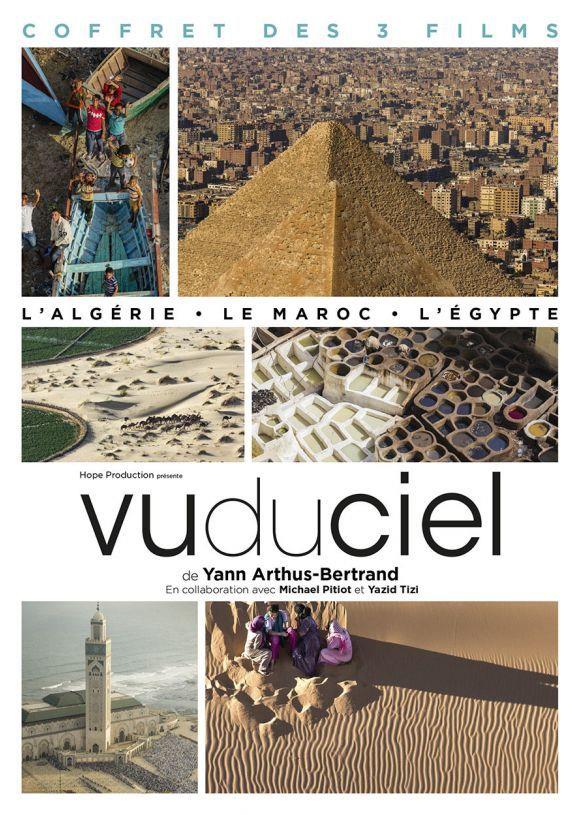 Vu du ciel de Yann Arthus-Bertrand - Le Coffret intégral des 3 films : L'Égypte + L'Algérie + Le Maroc [DVD] - flash vidéo