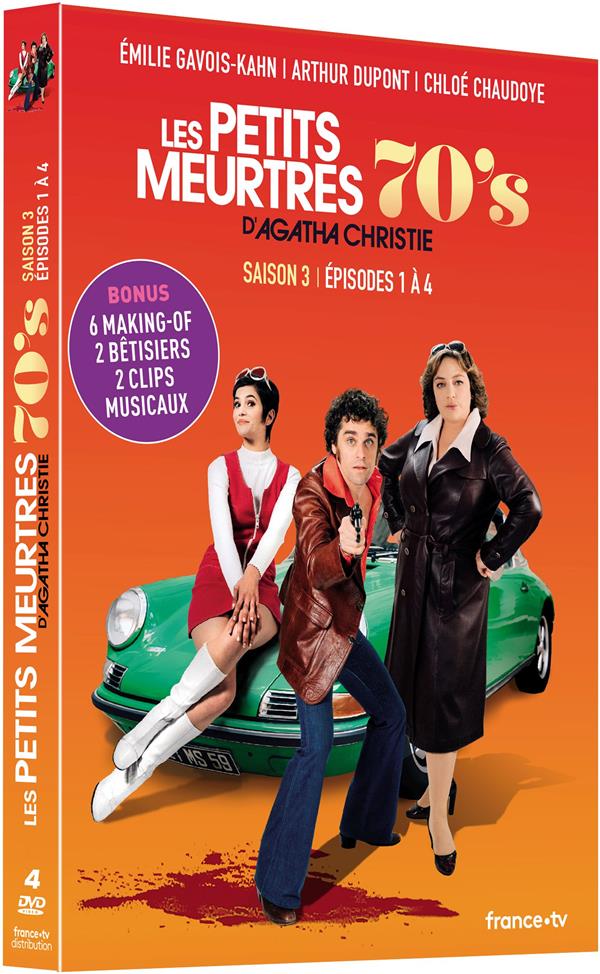 Les Petits meurtres d'Agatha Christie 70's - Saison 3 - Épisodes 1 à 4 [DVD]