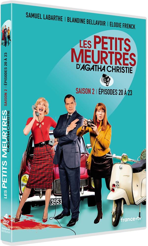 Les Petits meurtres d'Agatha Christie - Saison 2 - Épisodes 20 à 23 [DVD] - flash vidéo