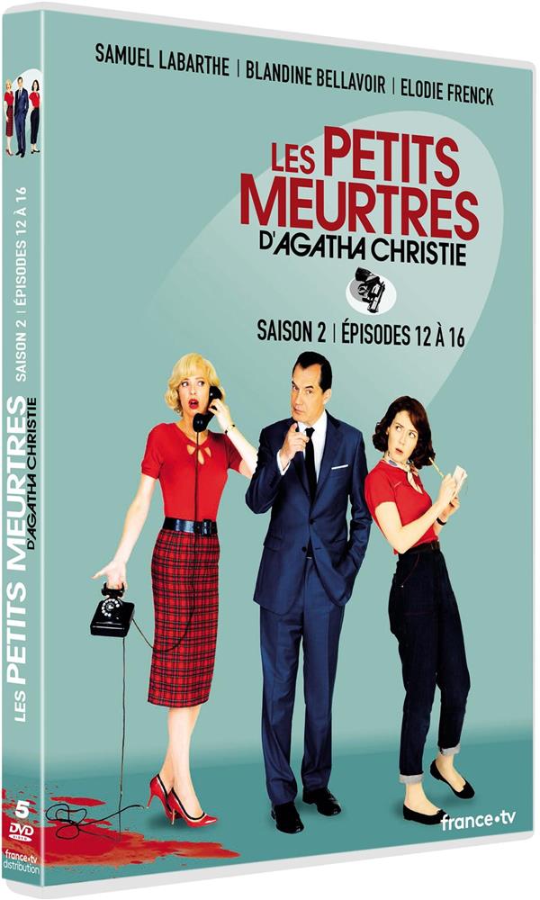 Les Petits meurtres d'Agatha Christie - Saison 2 - Épisodes 12 à 16 [DVD] - flash vidéo