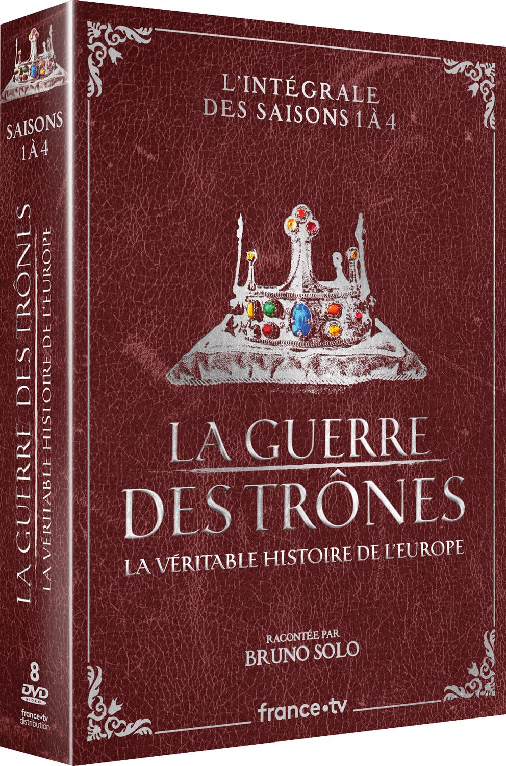 La Guerre des trônes, la véritable histoire de l'Europe - L'intégrale des saisons 1 à 4 [DVD]