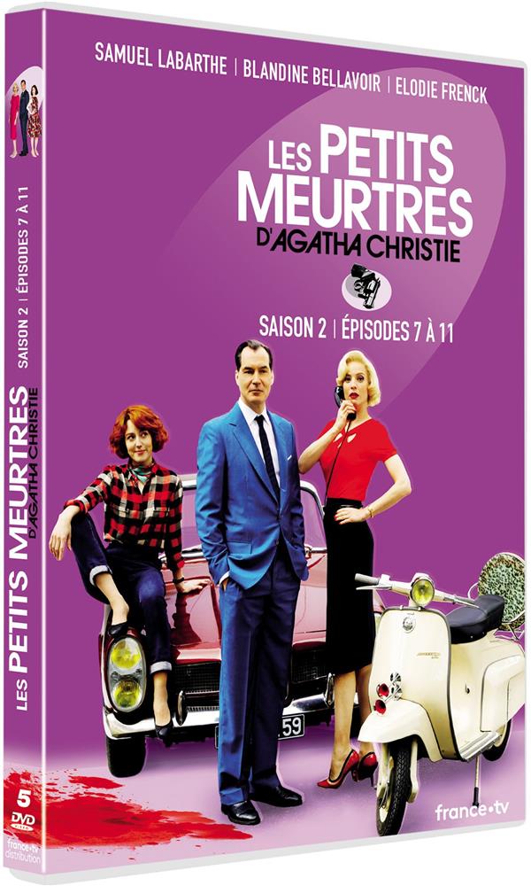 Les Petits meurtres d'Agatha Christie - Saison 2 - Épisodes 07 à 11 [DVD] - flash vidéo