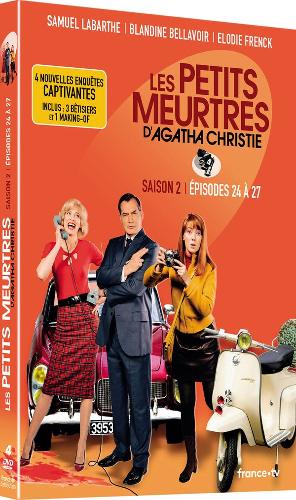 Les Petits meurtres d'Agatha Christie - Saison 2 - Épisodes 24 à 27 [DVD] - flash vidéo