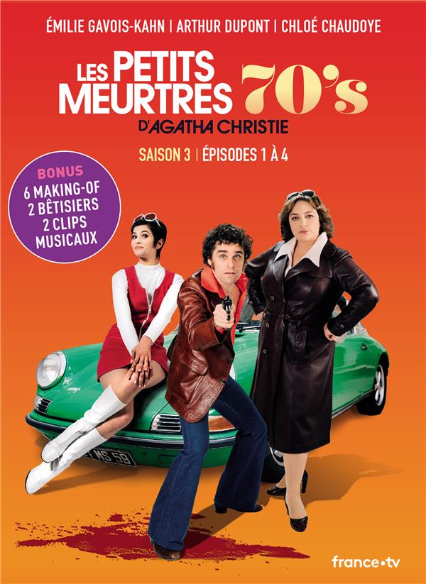 Les Petits meurtres d'Agatha Christie 70's - Saison 3 - Épisodes 1 à 4 [DVD] - flash vidéo