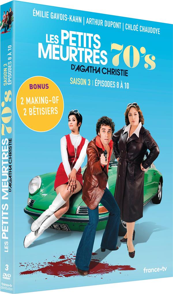 Les Petits meurtres d'Agatha Christie 70's - Saison 3 - Épisodes 8 à 10 [DVD] - flash vidéo