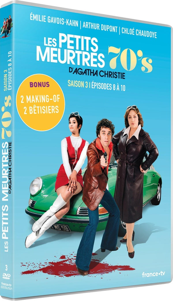 Les Petits meurtres d'Agatha Christie 70's - Saison 3 - Épisodes 8 à 10 [DVD] - flash vidéo