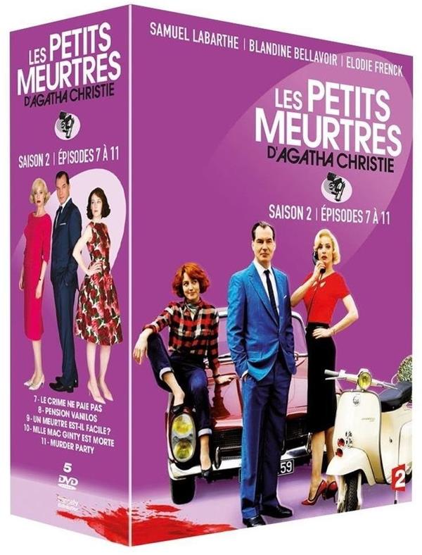 Les Petits meurtres d'Agatha Christie - Saison 2 - Épisodes 07 à 11 [DVD]