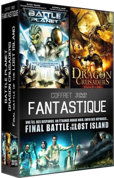 Coffret Fantastique : Battle Planet + Dragon Crusaders + Final Battle of the Lost Island [DVD]
