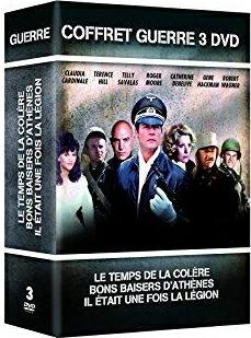 Coffret Guerre 3 films : Le Temps de la colère + Bons baisers d'Athènes + Il était une fois la Légion [DVD]