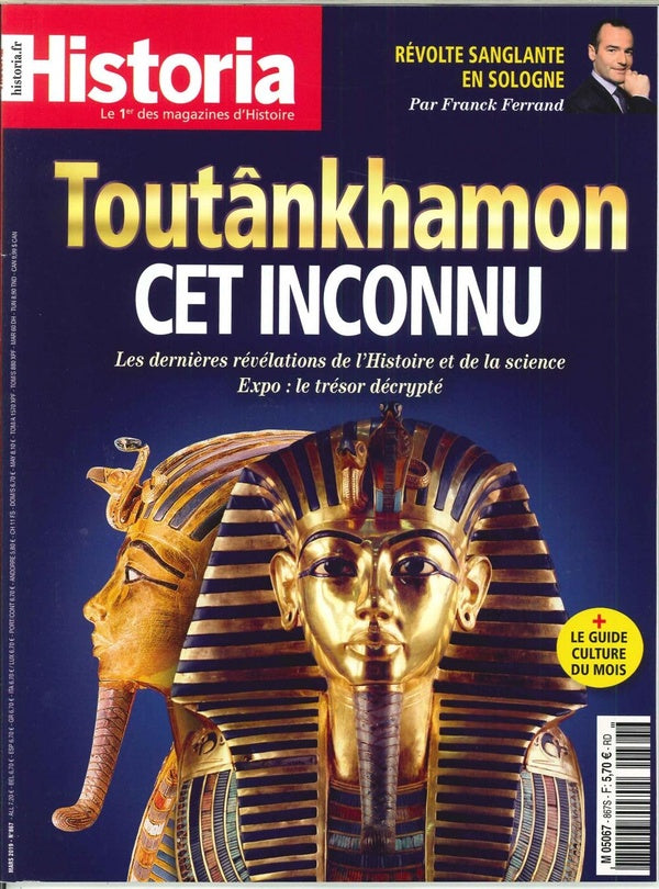 Historia mensuel N°867 Toutankhamon - mars 2019