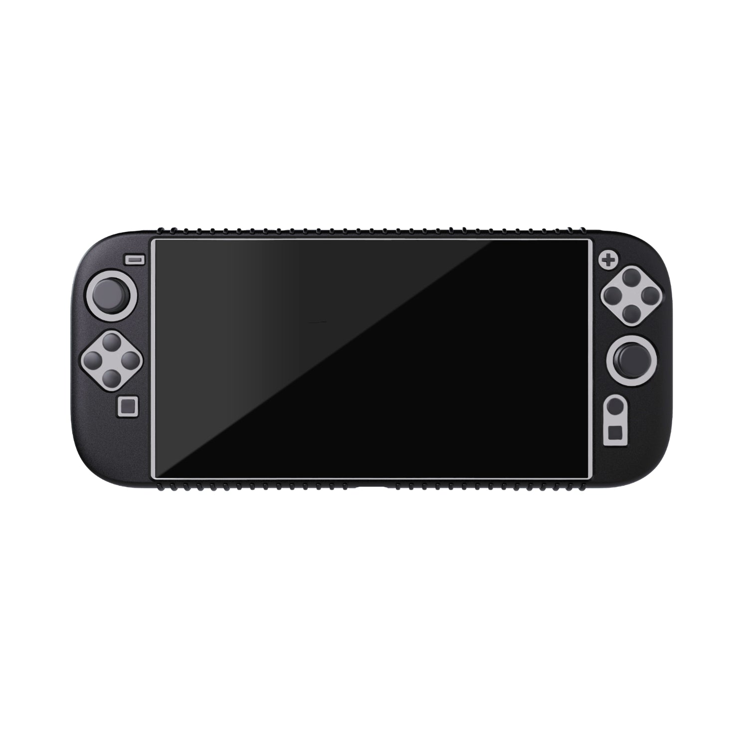 Housse noire en silicone pour Nintendo Switch 2