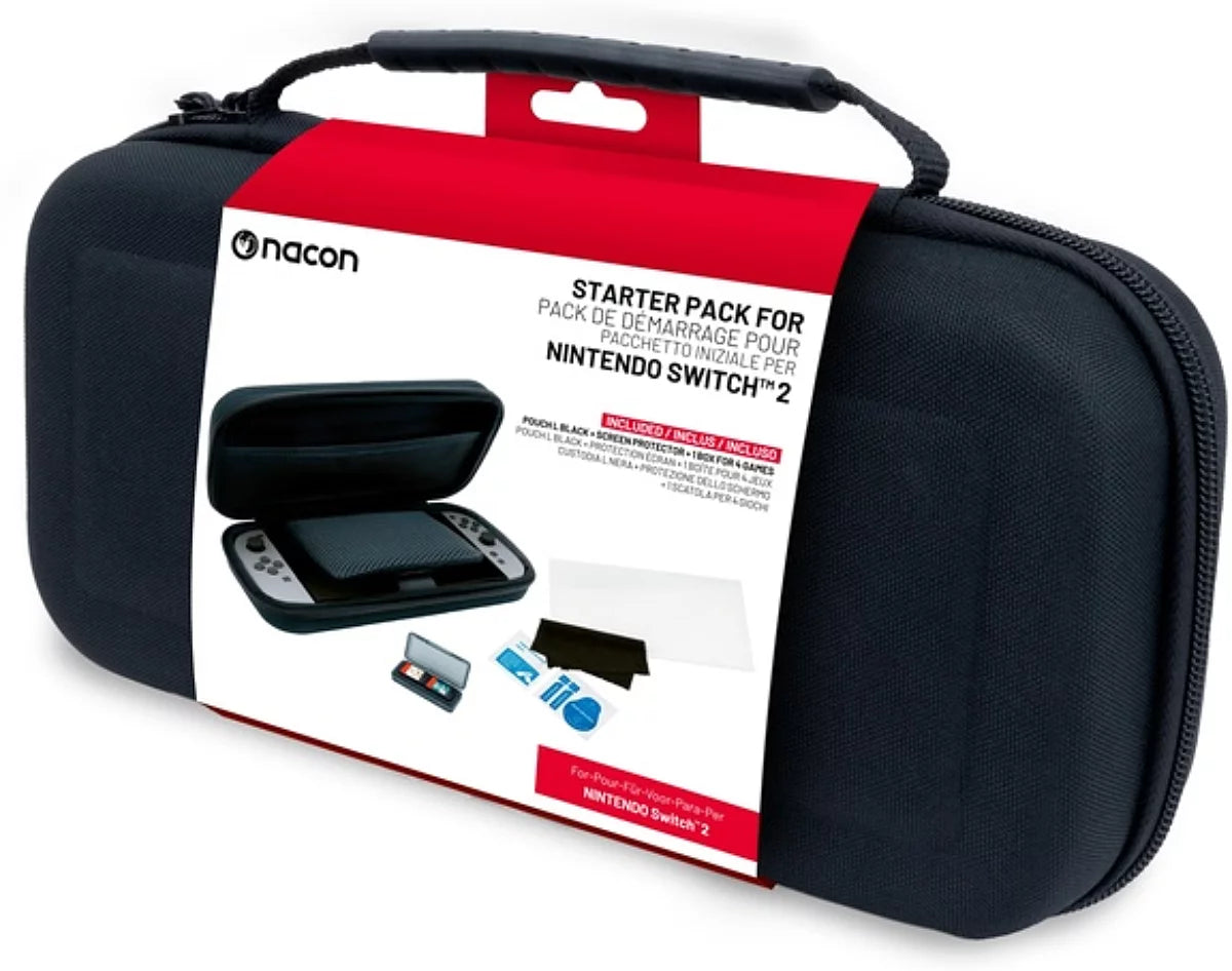 Pack de démarrage noir pour Nintendo Switch 2