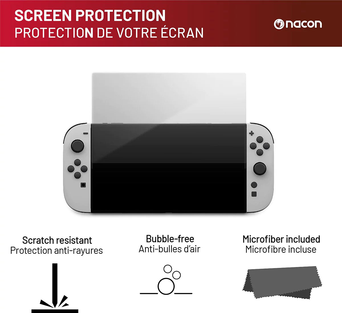 Pack de démarrage rouge pour Nintendo Switch 2