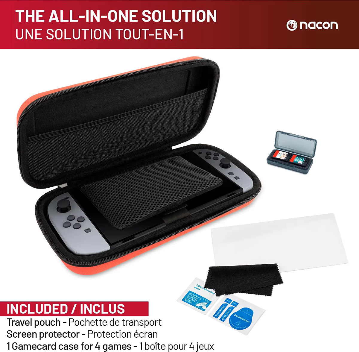 Pack de démarrage rouge pour Nintendo Switch 2