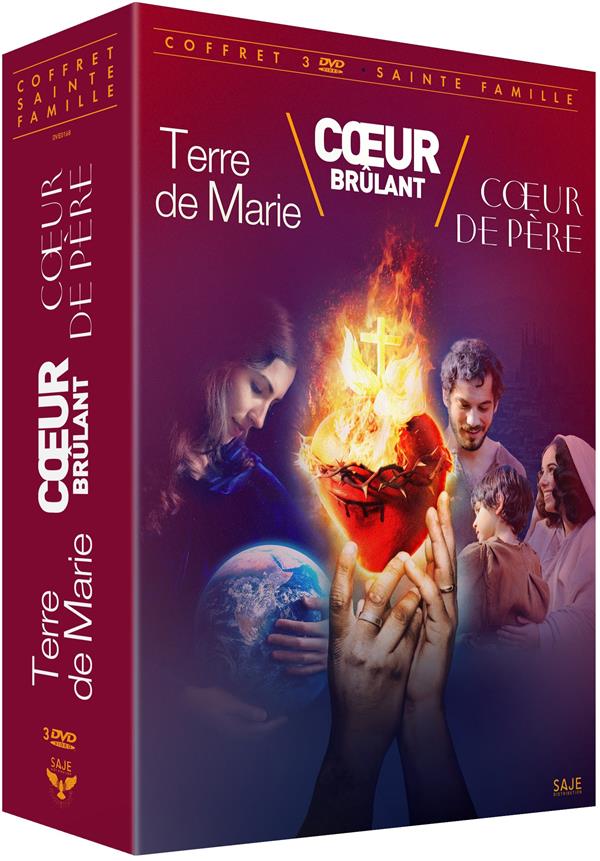 Terre de Marie + Coeur de père + Coeur brûlant [DVD] - flash vidéo