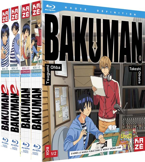 Bakuman - Intégrale des saisons 1 et 2 [Blu-ray] - flash vidéo