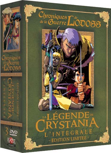 Coffret la légende de Crystania [DVD]