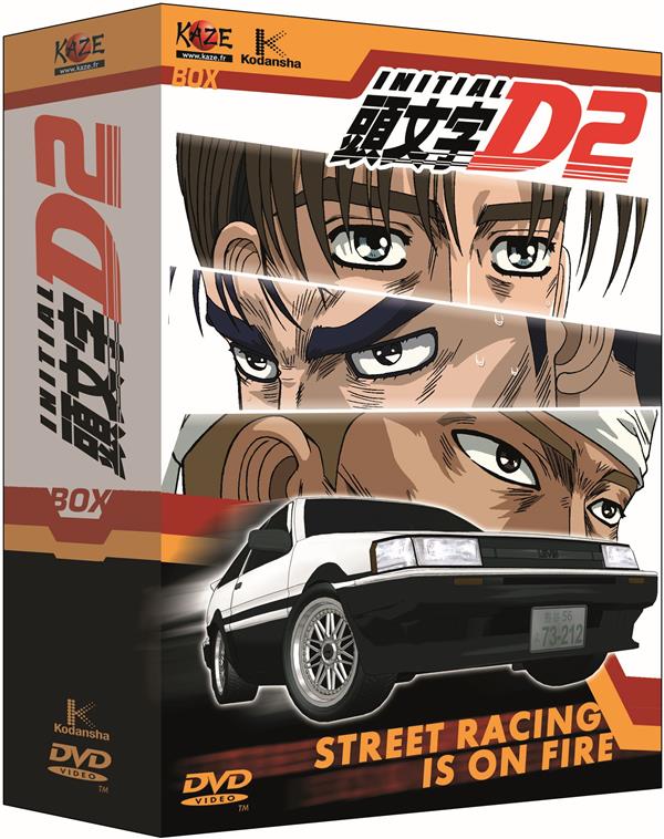 Initial D - 2nd Stage - L'intégrale [DVD]
