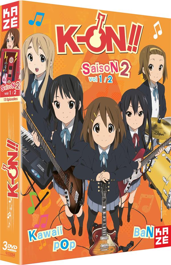 K-ON ! - Saison 2, Box 1/2 [DVD]