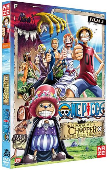 One Piece - Le Film 3 : Le royaume de Chopper - L'étrange île des animaux [DVD]