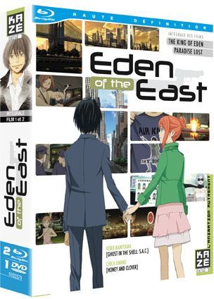 Eden of the East - Intégrale des Films : The King of Eden + Paradise Lost [Blu-ray]