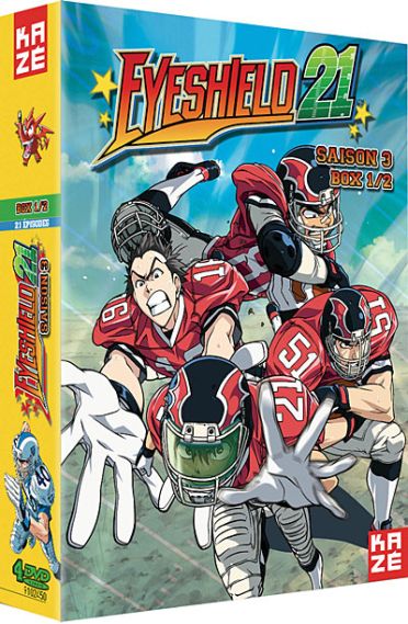 Eyeshield 21 - Saison 3 - Box 1/2 [DVD]