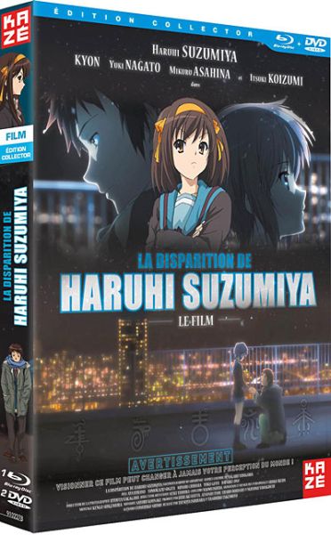La Disparition de Haruhi Suzumiya : Le Film [Blu-ray]